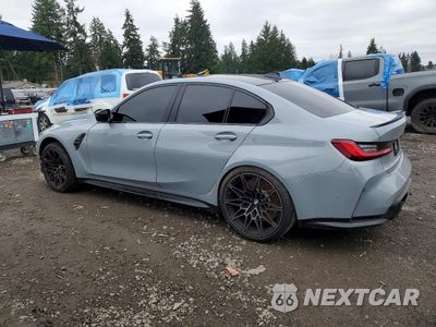 Drugie zdjęcie samochodu z przodu: 2022 BMW M3 COMPETITION VIN:WBS43AY09NFL67236 - miniatura