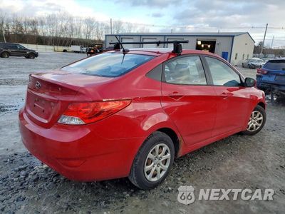 Trzecie zdjęcie samochodu z tyłu: 2013 HYUNDAI ACCENT GLS VIN:KMHCT4AE6DU516427 - miniatura