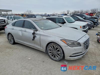 Czwarte zdjęcie samochodu z boku: 2015 HYUNDAI GENESIS 3.8L VIN:KMHGN4JE6FU073923 - miniatura