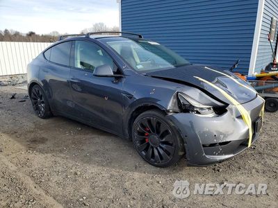 Czwarte zdjęcie samochodu z boku: 2023 TESLA MODEL Y VIN:7SAYGDEF4PF582346 - miniatura