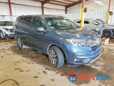 Czwarte zdjęcie samochodu z boku: 2022 HONDA PILOT EXL VIN:5FNYF6H56NB007631 - miniatura