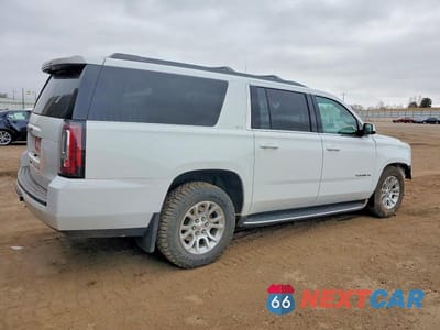 Trzecie zdjęcie samochodu z tyłu: 2018 GMC YUKON XL K1500 SLT VIN:1GKS2GKC1JR197667 - miniatura