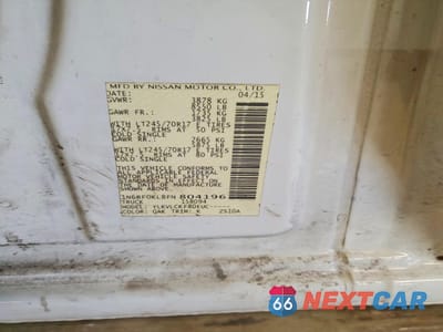 Zdjęcie 13 z 13 samochodu: 2015 NISSAN NV DELIVERY VAN VIN:1N6BF0KL8FN804196 - miniatura