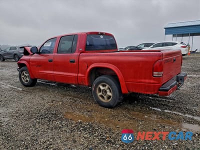 Drugie zdjęcie samochodu z przodu: 2000 DODGE DAKOTA QUAD VIN:1B7GL2AXXYS691020 - miniatura