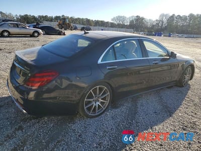 Trzecie zdjęcie samochodu z tyłu: 2018 MERCEDES-BENZ S 560 4MATIC VIN:WDDUG8GB2JA396940 - miniatura
