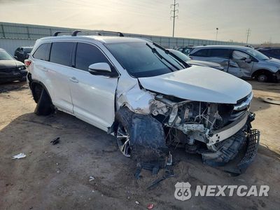 Czwarte zdjęcie samochodu z boku: 2016 TOYOTA HIGHLANDER XLE VIN:5TDJKRFH1GS282043 - miniatura