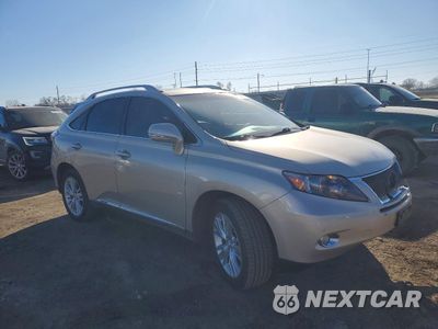 Czwarte zdjęcie samochodu z boku: 2011 LEXUS RX 450H VIN:JTJBC1BA6B2418059 - miniatura