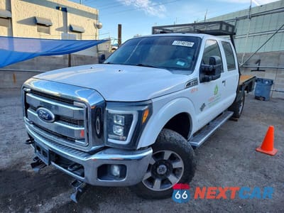 2011 FORD F350 SUPER DUTY FLATBED TRUCK 1FT8W3BT7BEB14187 - główne zdjęcie licytacji z USA - miniatura