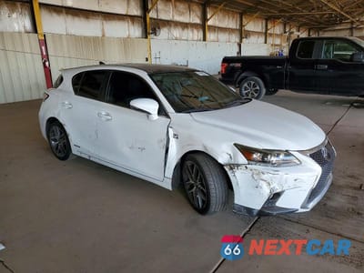 Czwarte zdjęcie samochodu z boku: 2016 LEXUS CT 200 VIN:JTHKD5BH0G2262286 - miniatura