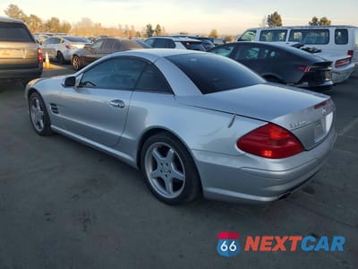 Drugie zdjęcie samochodu z przodu: 2003 MERCEDES-BENZ SL 500R VIN:WDBSK75F63F007334 - miniatura