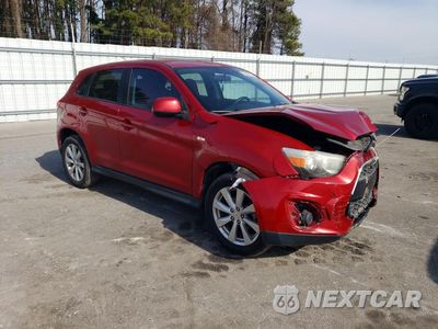 Czwarte zdjęcie samochodu z boku: 2014 MITSUBISHI OUTLANDER SPORT ES VIN:4A4AP3AU1EE028265 - miniatura
