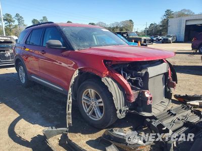 Czwarte zdjęcie samochodu z boku: 2021 FORD EXPLORER XLT VIN:1FMSK7DH5MGA94428 - miniatura