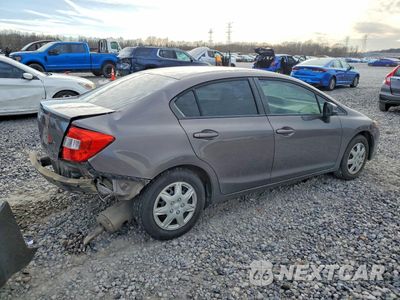 Trzecie zdjęcie samochodu z tyłu: 2012 HONDA CIVIC LX VIN:19XFB2F50CE065221 - miniatura