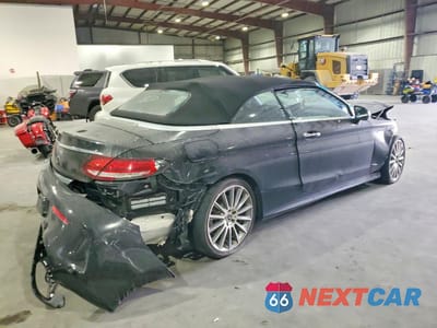 Trzecie zdjęcie samochodu z tyłu: 2019 MERCEDES-BENZ C300 CLASS 2D CONVERTIBLE VIN:WDDWK8DB8KF781838 - miniatura