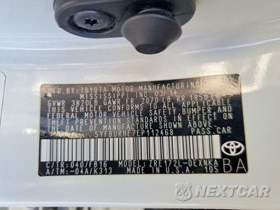 Zdjęcie 12 z 12 samochodu: 2014 TOYOTA COROLLA L VIN:5YFBURHE7EP112468 - miniatura