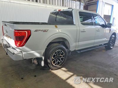 Trzecie zdjęcie samochodu z tyłu: 2021 FORD F150 SUPERCREW VIN:1FTEW1EP0MKE58003 - miniatura