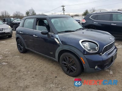 Czwarte zdjęcie samochodu z boku: 2014 MINI COOPER S COUNTRYMAN VIN:WMWZC5C57EWP41444 - miniatura