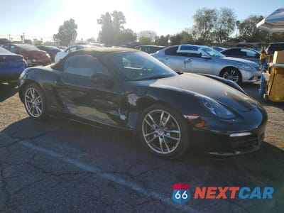 Czwarte zdjęcie samochodu z boku: 2016 PORSCHE BOXSTER VIN:WP0CA2A81GS120656 - miniatura