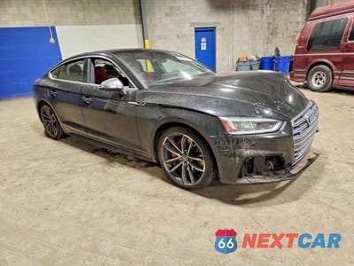 Czwarte zdjęcie samochodu z boku: 2019 AUDI S5 PREMIUM PLUS VIN:WAUB4CF57KA074298 - miniatura