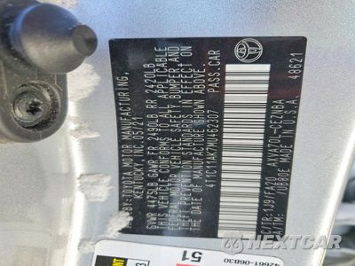 Zdjęcie 12 z 12 samochodu: 2021 TOYOTA CAMRY LE VIN:4T1C11AK7MU462307 - miniatura