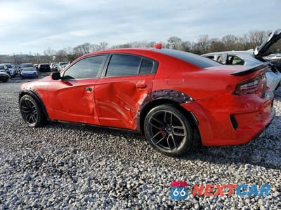 Drugie zdjęcie samochodu z przodu: 2021 DODGE CHARGER SCAT PACK VIN:2C3CDXGJ3MH558844 - miniatura