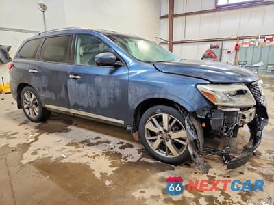 Czwarte zdjęcie samochodu z boku: 2014 NISSAN TRUCK/VAN PATHFINDER S 4DR 4WD VIN:5N1AR2MMXEC609214 - miniatura