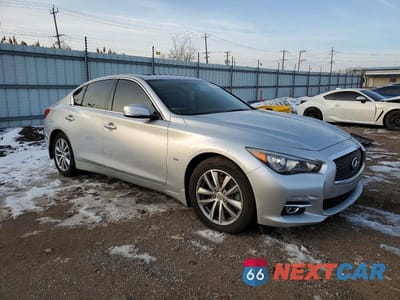 Czwarte zdjęcie samochodu z boku: 2017 INFINITY Q50 PREMIUM VIN:JN1EV7AR4HM835247 - miniatura