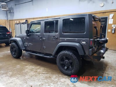 Drugie zdjęcie samochodu z przodu: 2016 JEEP WRANGLER UNLIMITED SPORT VIN:1C4BJWKG4GL293445 - miniatura