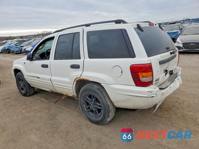 Drugie zdjęcie samochodu z przodu: 2004 JEEP GRAND CHEROKEE LAREDO VIN:1J4GW48S24C350027 - miniatura