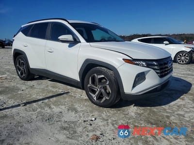Czwarte zdjęcie samochodu z boku: 2022 HYUNDAI TUCSON SEL VIN:5NMJF3AE4NH041303 - miniatura