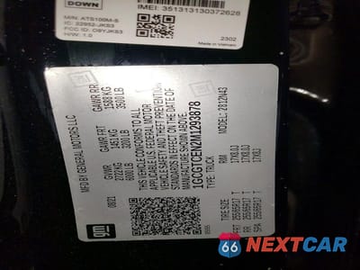 Zdjęcie 12 z 12 samochodu: 2021 CHEV COLORADO LT VIN:1GCGTCEN2M1293878 - miniatura