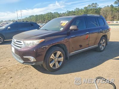 2012 TOYOTA HIGHLANDER LIMITED 5TDYK3EH0CS068524 - główne zdjęcie licytacji z USA - miniatura