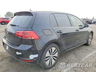 Trzecie zdjęcie samochodu z tyłu: 2016 VOLKSWAGEN E-GOLF SEL PREMIUM VIN:WVWPP7AU9GW903596 - miniatura