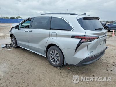 Drugie zdjęcie samochodu z przodu: 2025 TOYOTA SIENNA XLE VIN:5TDYRKEC0SS278209 - miniatura
