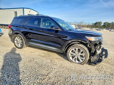 Czwarte zdjęcie samochodu z boku: 2021 FORD EXPLORER PLATINUM VIN:1FM5K8HC2MGA01950 - miniatura
