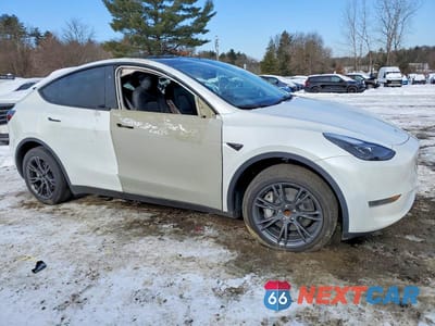 Czwarte zdjęcie samochodu z boku: 2024 TESLA MODEL Y VIN:7SAYGDED6RA318642 - miniatura