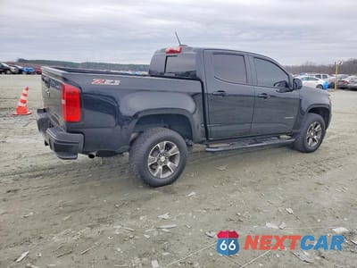 Trzecie zdjęcie samochodu z tyłu: 2018 CHEVROLET COLORADO Z71 VIN:1GCGTDEN9J1252780 - miniatura