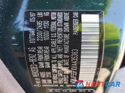Zdjęcie 12 z 12 samochodu: 1997 MERCEDES-BENZ E-CLASS E320 VIN:WDBJF55FXVA435363 - miniatura