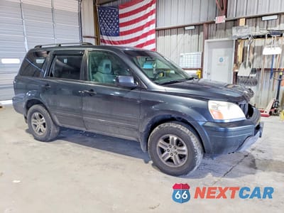 Czwarte zdjęcie samochodu z boku: 2005 HONDA PILOT EXL VIN:5FNYF18535B000896 - miniatura