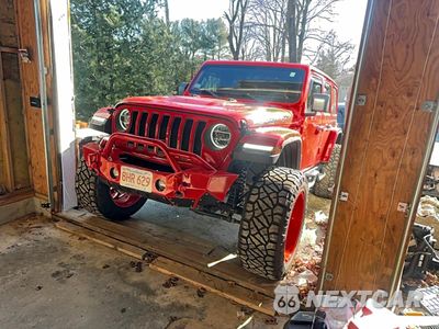 Drugie zdjęcie samochodu z przodu: 2019 JEEP WRANGLER UNLIMITED RUBICON VIN:1C4HJXFG2KW552094 - miniatura