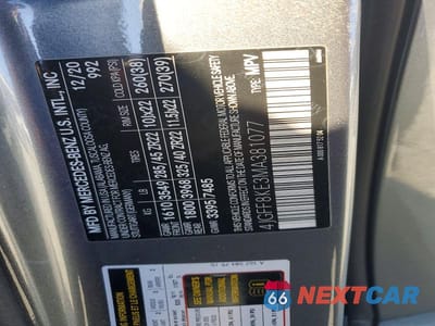 Zdjęcie 13 z 13 samochodu: 2021 MERCEDES-BENZ GLS 63 AMG 4MATIC VIN:4JGFF8KE3MA381077 - miniatura