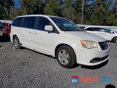 Czwarte zdjęcie samochodu z boku: 2011 DODGE GRAND CARAVAN CREW VIN:2D4RN5DG2BR606750 - miniatura