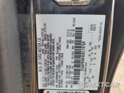Zdjęcie 12 z 12 samochodu: 2013 FORD FUSION SE VIN:3FA6P0HR4DR119769 - miniatura
