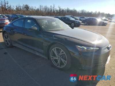 Czwarte zdjęcie samochodu z boku: 2024 AUDI E-TRON GT PRESTIGE VIN:WAUDJBFW5R7000230 - miniatura