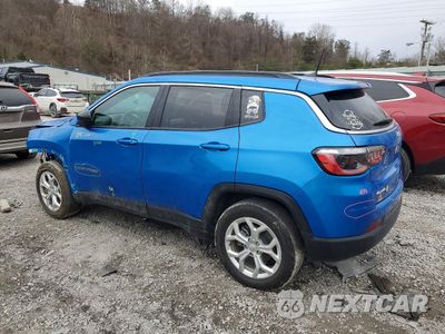 Drugie zdjęcie samochodu z przodu: 2024 JEEP COMPASS LATITUDE VIN:3C4NJDBN0RT113983 - miniatura