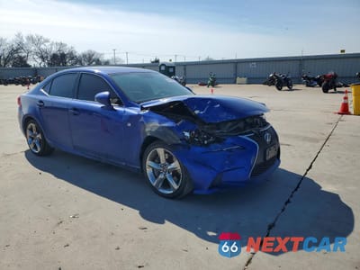 Czwarte zdjęcie samochodu z boku: 2016 LEXUS IS 350 BASE VIN:JTHBE1D26G5027243 - miniatura