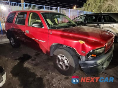 Czwarte zdjęcie samochodu z boku: 2000 DODGE DURANGO VIN:1B4HR28YXYF128783 - miniatura