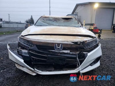 Piąte zdjęcie samochodu w środku: 2022 HONDA ACCORD HYBRID SPORT VIN:1HGCV3F21NA031205 - miniatura