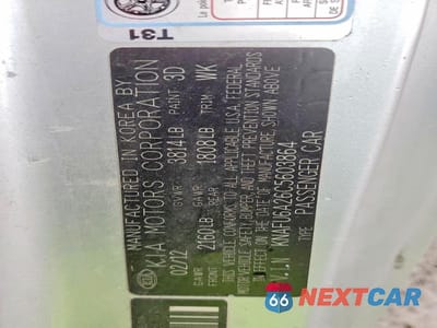 Zdjęcie 12 z 12 samochodu: 2012 KIA FORTE EX VIN:KNAFU6A26C5603864 - miniatura
