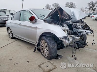 Czwarte zdjęcie samochodu z boku: 2015 HONDA ACCORD EXL VIN:1HGCR2F80FA185862 - miniatura